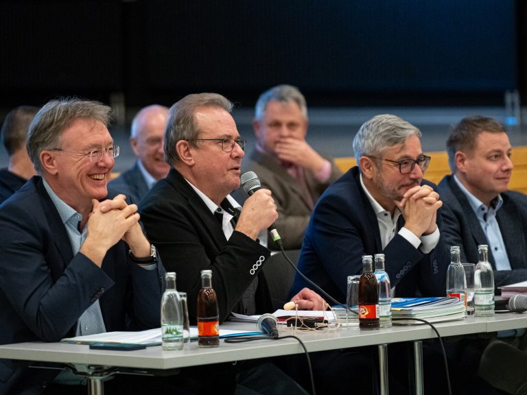 v.l.n.r Thomas Schulz, Richard Rossel, Andre Knapp, Andre Henneberg_