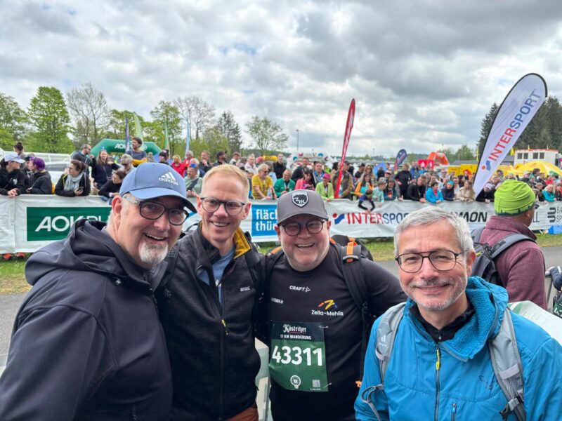 Die KAG beim Rennsteiglauf