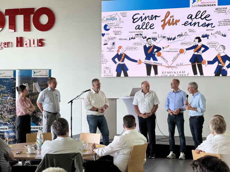 Die Bürgermeister der 4 KAG- Städte stellen sich den Fragen der Besucher