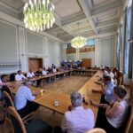 Gemeinsamer Abschluss im Rathaussaal in Zella-Mehlis