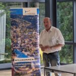Holger Fischer, Referent Recht bei der IHK Südthüringen, bei seinem Vortrag zum Thema „Beschäftigung von Jugendlichen – Kleiner Exkurs Arbeitsrecht“.