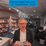 Suhls Oberbürgermeister André Knapp während der Aufzeichnung zum Social-Media-Clip.